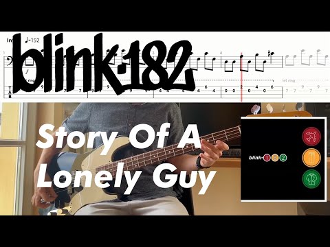 Blink 182 - Story Of A Lonely Guy (Bass Cover & Tabs)