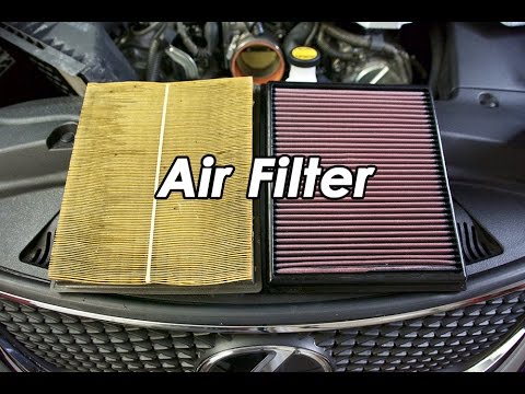 DIY: Lexus ISF K&N Air Filter and Throttle Body Cleaning