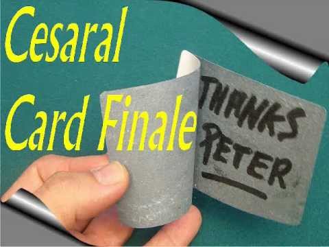 Card Finale (Bicycle) by Cesaral
