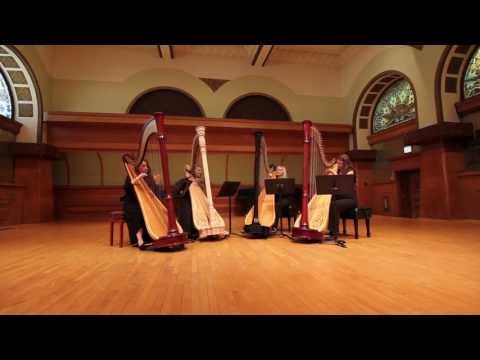 Chicago Harp Quartet - Tierra Mestiza     Gerardo Tamez/arr. Bullen & Williams