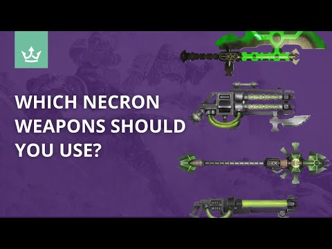 Which Necron weapon options should you use?