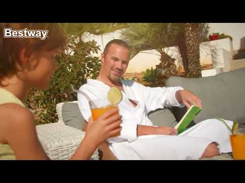 LAY-Z-SPA® Energiespar-Whirlpool Miami AirJet™ in dunkelgrün von Bestway®