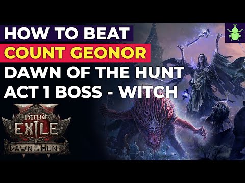 POE2 - How To Beat Count Geonor as Witch - Dawn of the Hunt