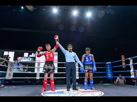 Afghanistan Muaythai Mohammad Yousuf Jahangir VS RYAN Jakiri|Asian Muaythai Championships 2018