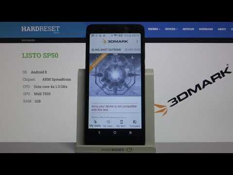 Sling Shot Extreme Test on Listo SP50 – 3DMark Benchmark Results