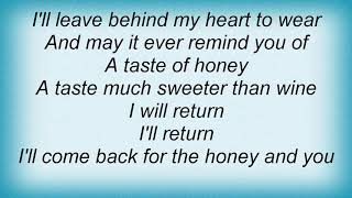 Temptations - A Taste Of Honey Lyrics