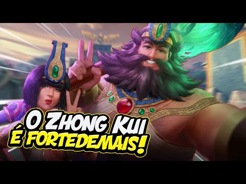 O ZHONG É FORTE DEMAIS! - ⚡ Smite BR Ranked Conquista