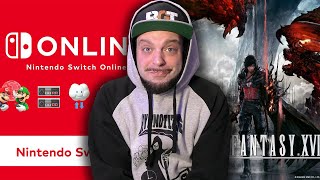 Nintendo Giving FREE Nintendo Switch Online + Final Fantasy 16 Delayed!