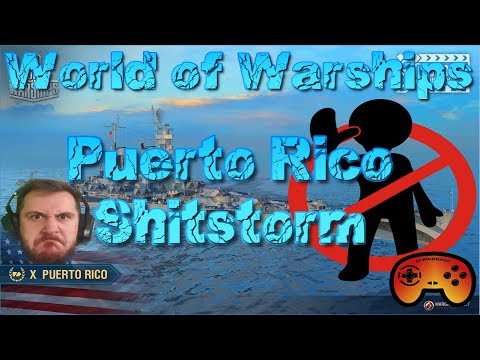 Puerto Rico Shitstorm... Das 59.000 Dublonen Schiff in World of Warships