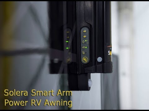 LCI Solera Smart Arm 12v Power RV Awning equipped on all new KZ RVs at Lerch RV
