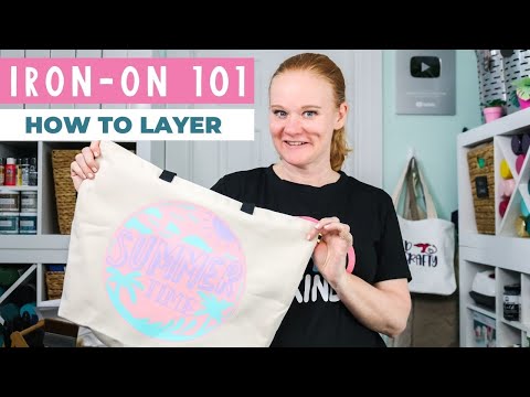 Layering Iron-on Vinyl Beginner's Guide: Basics of HTV Layering