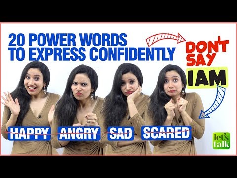 英語で自信を持って表現するための20の強力な英単語を学ぶ|上級英単語集 (Learn 20 Powerful English Words To Express Confidently In English | Advanced English Vocabulary)