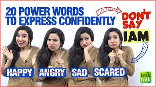 Learn 20 Powerful English Words To Express Confidently In English | Advanced English Vocabulary