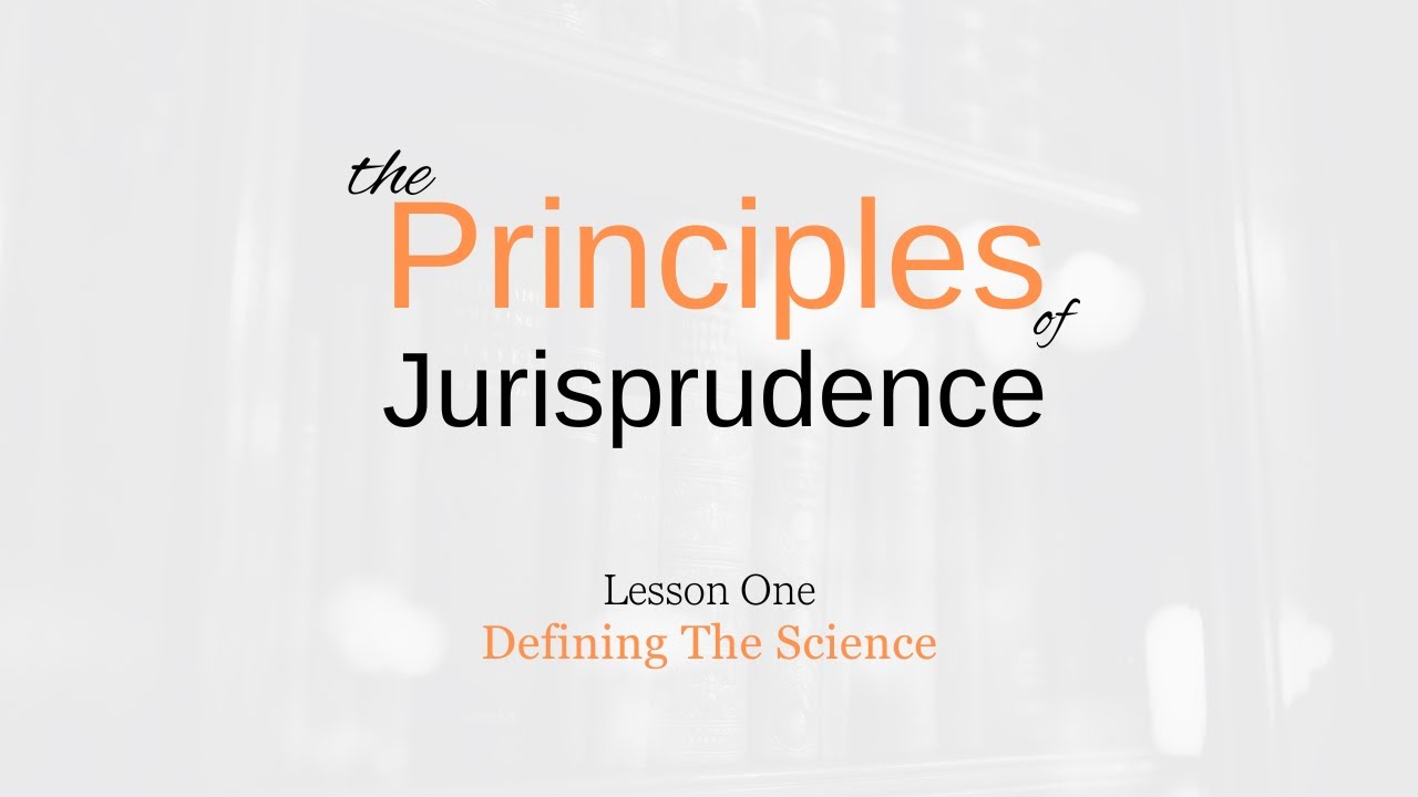 Understanding the Principles of Jurisprudence (Al-Qawaid Al-Fiqhiyyah) #1 | Definitions