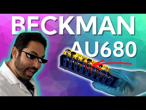 Beckman AU680 - How to Calibrate and Run a Sample! (2022)