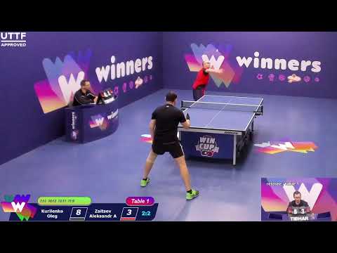 WINners CUP table 1 02.02 Kurilenko Oleg - Zaitsev Aleksandr A 11:30