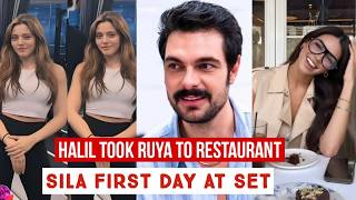 Halil Ibrahim Ceyhan Took Girlfriend to Ruya Coric !Sila Turkoglu First day at Set