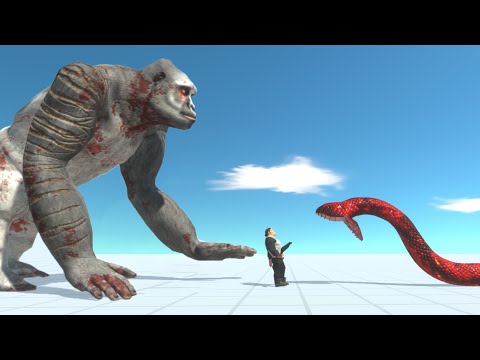 GORO & TITANOBOA vs EVERY UNIT - Animal Revolt Battle Simulator