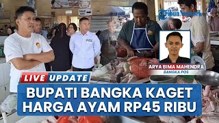 Fery Insani Soroti Kenaikan Daging Ayam di Sungailiat, Kaget Harga Tembus Rp45 Ribu/kg Jelang Nataru