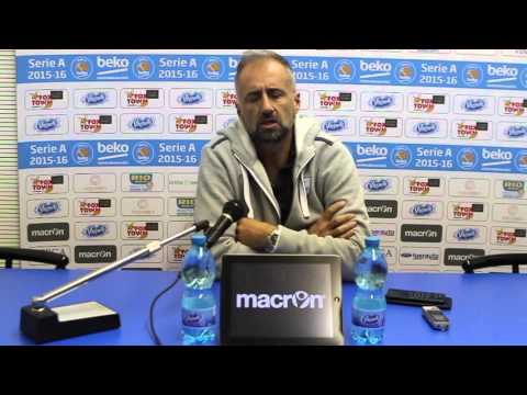 Coach Corbani prima di FoxTown Cantù - BC Enisey