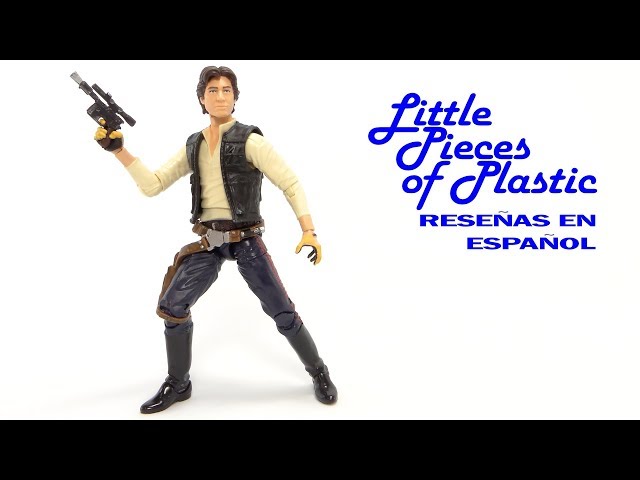 Vídeo relacionado con Star Wars The Black Series, Han Solo, Nueva Esperanza, Figura Premium Coleccionable de 15 cm