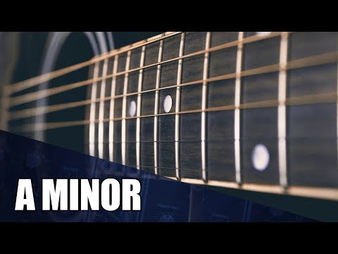 Acoustic Guitar Backing Track In A Minor | Autumn