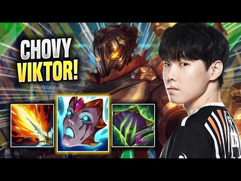 CHOVY IS SO CLEAN WITH VIKTOR! - GEN Chovy Plays Viktor MID vs Sylas! | Season 2022