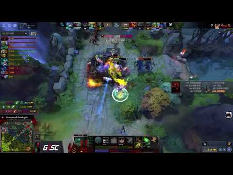 DOTA2 GESC Newbee vs VGJ T G01：teamfight moments 01