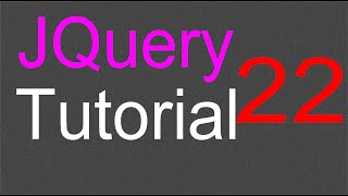 Download the video "JQuery Tutorial for Beginners - 22 - Each method and This keyword"