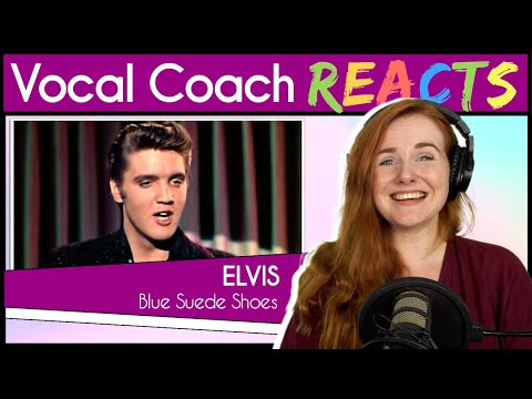 Vocal Coach reacts to Elvis - Blue Suede Shoes (1956)