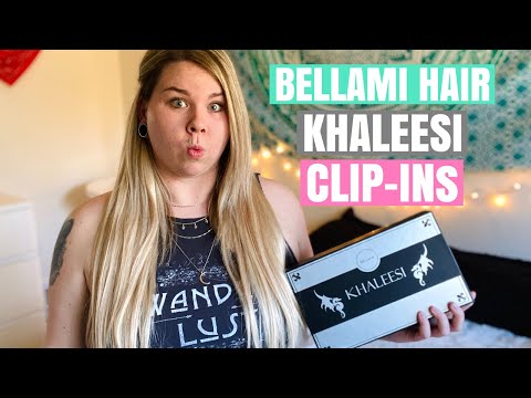 BELLAMI HAIR: Khaleesi 280g 20" Butter Blonde Clip-In...