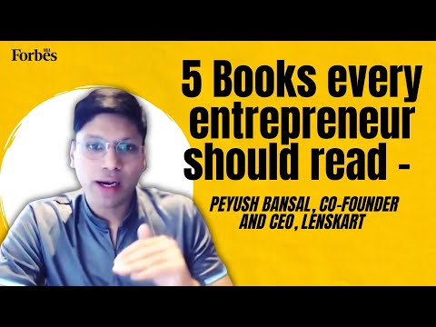 5 Books every entrepreneur should read: Recommendations from Lenskart's Peyush Bansal