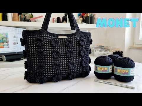 Tutoriel shopper Monet Bag au crochet La Fata Tuttofare