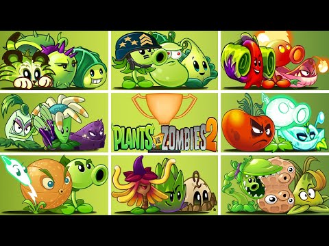 PvZ 2-Tournament-8 Team Plants Max Level Team Plant Vs Team Plant-That Team Plant Will Win?