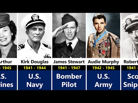 50 Golden Age Actors Who Fought in WWII – Hollywood Veterans