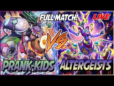 YuGiOh! Live Match: Prank-Kids vs Altergiests! |Are Prank-Kids Really This Good?|