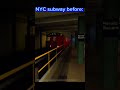nyc subway now vs before #roblox #2023 #7train #train #robloxgamer