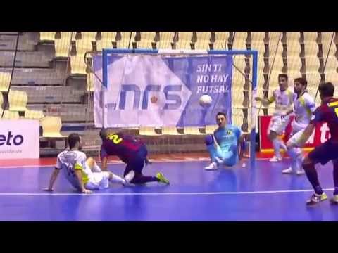 JORNADA 27 SANTIAGO FUTSAL VS FC BARCELONA