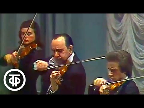 Вариации на тему каприса Никколо Паганини. Ансамбль скрипачей Большого театра СССР (1980)