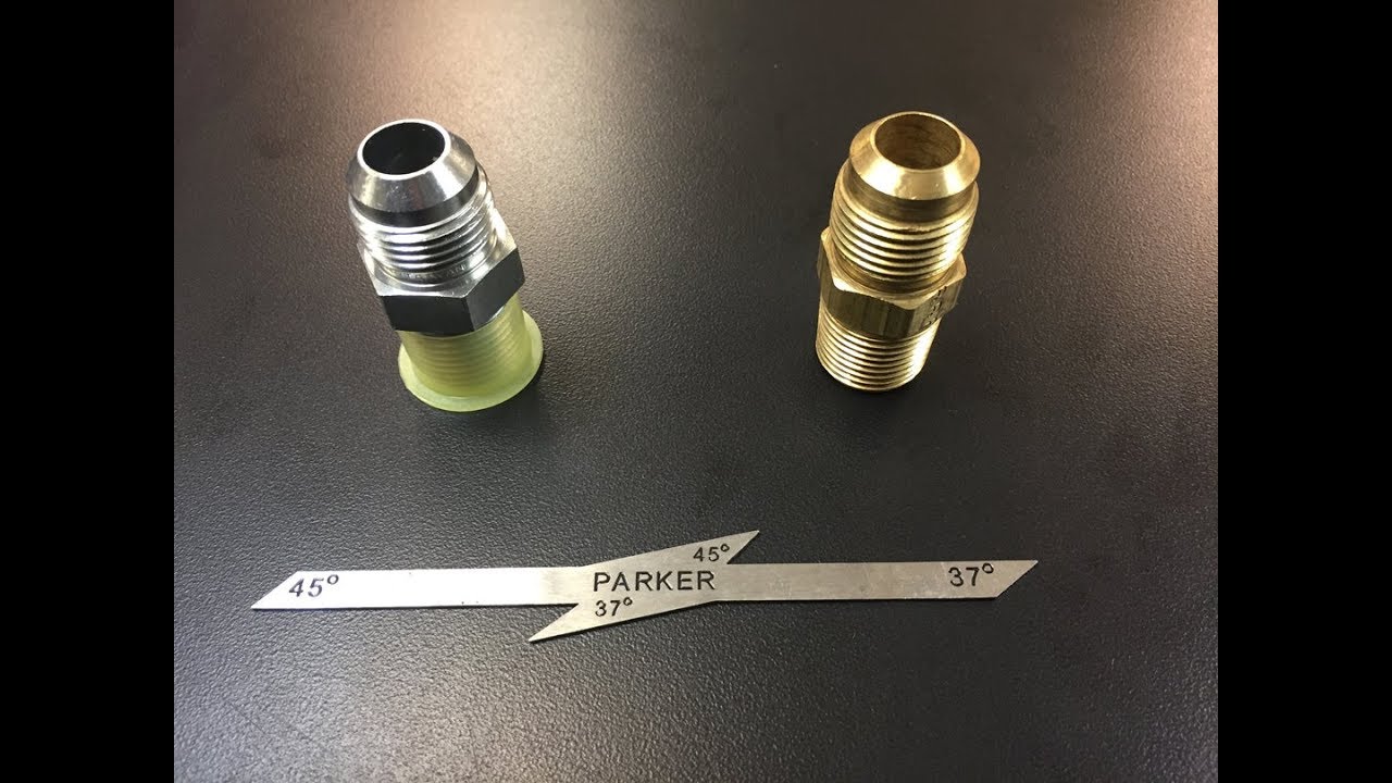 How To Tell The Angle On SAE Fittings?
