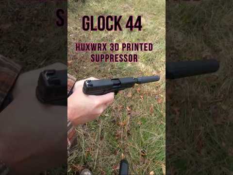 GLOCK 44 SUPPRESSED WITH HUXWRX FLOW. #fyy #fypp #suppressor #glock #glock44 #huxwrx #fypp