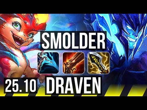 SMOLDER & Rell vs DRAVEN & Senna (ADC) | 7/3/9 | KR Grandmaster | 25.10