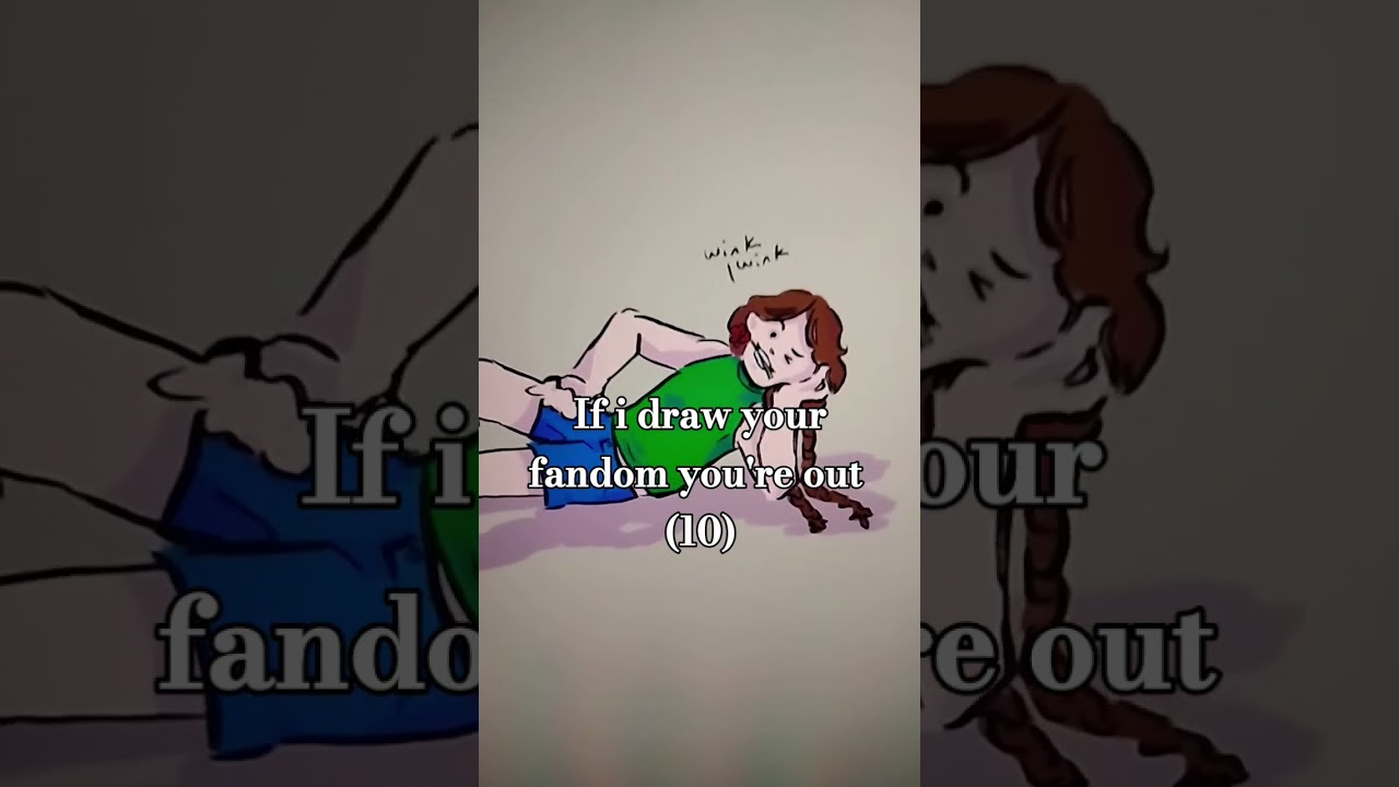 If I draw your fandom you're out pt.10 #bemorechill #openarmsreations #sallyface #coraline