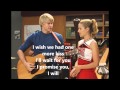Lucky - Glee (Lyrics)
