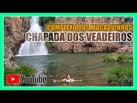 COMPLEXO DOS MACAQUINHOS - CHAPADA DOS VEADEIROS - ALTO PARAÍSO DE GOIÁS/GO