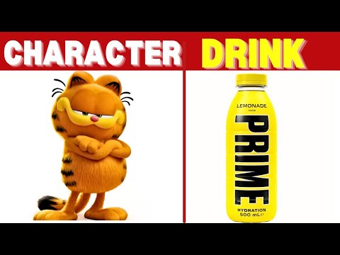 The Garfield 2024 Movie Characters and their favourite Drink &Their Biggest Fears | Jinx, Odie, Vic