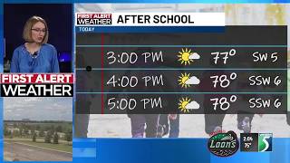 First Alert Weather Update: Timing the Next Rain Chance