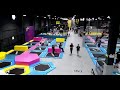 Bettaplay Interactive Trampoline Game Indoor Playgound Small Gymnastic Trampoline Park