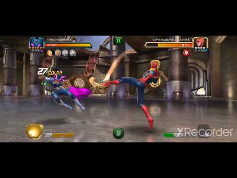 Sorcerer Supreme rank 4 VS Cap Marvel RoL ( Marvel Contest Of Champions MCOC )