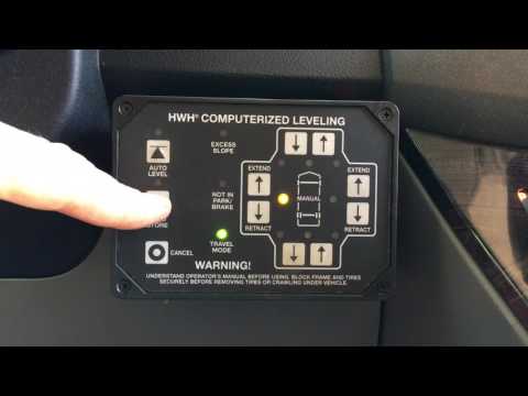 HWH Computerized Leveling Not Working